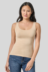 Lilla P - Scoop Tank - NUDE