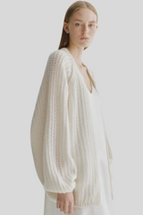 Lisa Yang - Thena Cardigan - CREAM