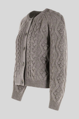 Lisa Yang - Winroe Cardigan - TRUFFLE