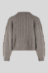 Lisa Yang - Winroe Cardigan - TRUFFLE