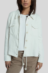 MJ.Watson - French Terry Jacket - WHITE