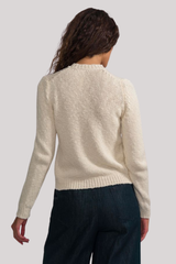MJ.Watson - Textured Cotton Cardigan - NATURAL
