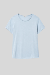 Minnierose - Supima Cotton Cashmere Short Sleeve Tee - HEAVEN
