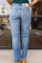 Moussy - Mv Trigg Low-Rise Straight Jeans - BLUE