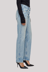 Moussy - Wildwood Low-Rise Straight - LIGHTBLU