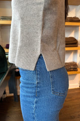 Naadam - Luxe Cashmere Utility Crew Neck Sweater - TIMBER
