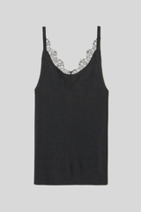 Nili Lotan - Aronia Sweater Tank - BLACK