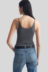 Nili Lotan - Aronia Sweater Tank - DRKGRYME
