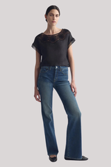 Nili Lotan - Caila Top - BLACK