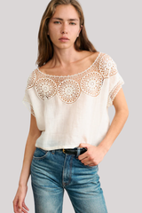 Nili Lotan - Caila Top - IVORY