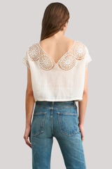 Nili Lotan - Caila Top - IVORY