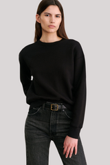 Nili Lotan - Gortana Sweatshirt - BLACK