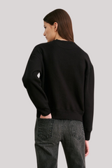 Nili Lotan - Gortana Sweatshirt - BLACK