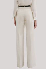 Nili Lotan - Rivers Wool Pant - STONE