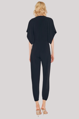 Norma Kamali - Rectangle Jog Jumpsuit - BLACK