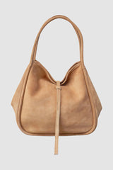 Oliveve - Ellis Leather Backed Suede Tote - PANE