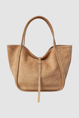 Oliveve - Ellis Leather Backed Suede Tote - PANE