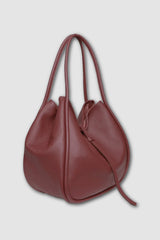 Oliveve - Ellis Leather Hobo Tote - BAROLO