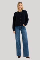 One Gray Day - Cassie Cashmere Cardigan - GALAXY