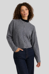 One Grey Day - Peta Cardigan - HEATHASH