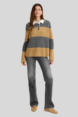 One Grey Day - Sinclair Cashmere Polo - ORCHECOM