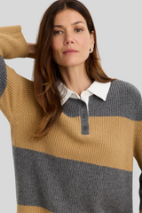 One Grey Day - Sinclair Cashmere Polo - ORCHECOM