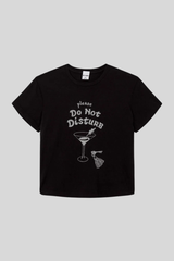 Re/Done - 50S Boxy Tee Dnd - WASHBLK