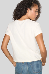 Re/Done - Classic Tee Love Rainbow - VINTWHTE