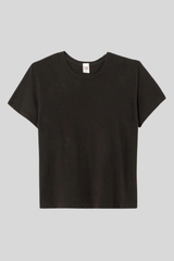 Re/Done - Hanes 1950s Boxy Tee - WASBLACK