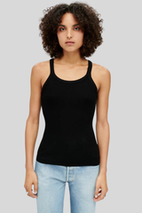 Re/Done - Ribbed Tanks - BLACK
