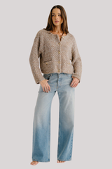 Sablyn - Charlene Cashmere Cropped Welt Pocket Jacket - PRASANMU
