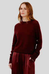 Sablyn - Jayne Layering Crewneck - CABERNET