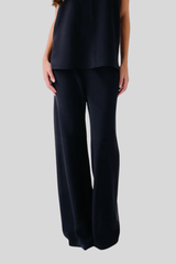 Sablyn - Naomi Bias Cut Pull On Pant - BLACK
