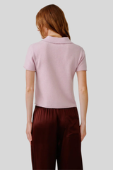 Sablyn - Rita Shrunken SS Polo - SOFTPINK