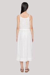 Sea Ny - Alberte Solid Tank Dress - WHITE