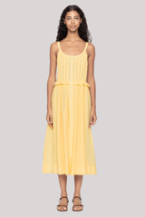 Sea Ny - Alberte Solid Tank Dress - YELLOW
