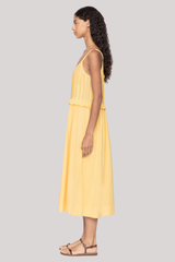Sea Ny - Alberte Solid Tank Dress - YELLOW