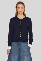 Sea Ny - Danielle Pearl Button - NAVY