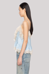 Sea Ny - Ethel Solid Camisole - BLUE