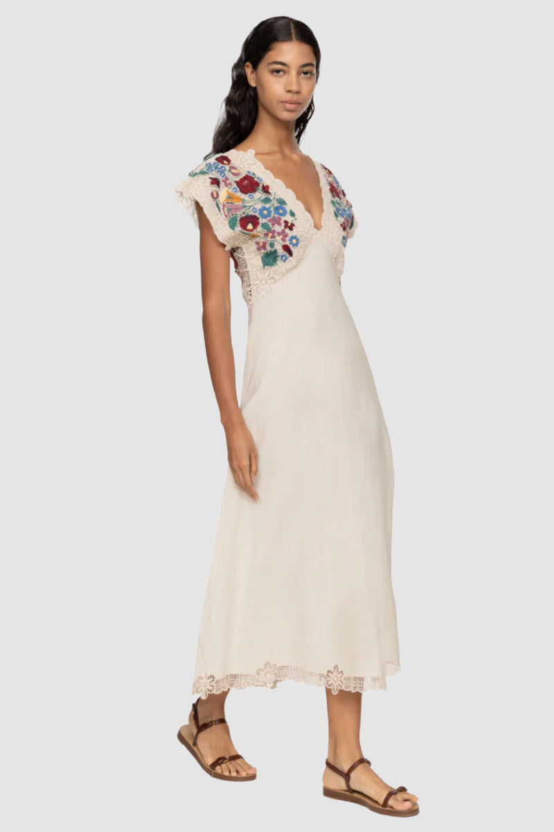 Sea Ny - Katharina Floral Lace Embroidery Dress