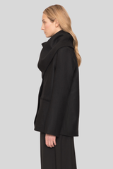 Sea Ny - Remi Tropical Scarf Blazer - BLACK