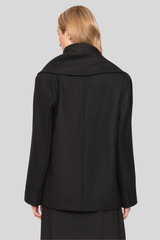 Sea Ny - Remi Tropical Scarf Blazer - BLACK