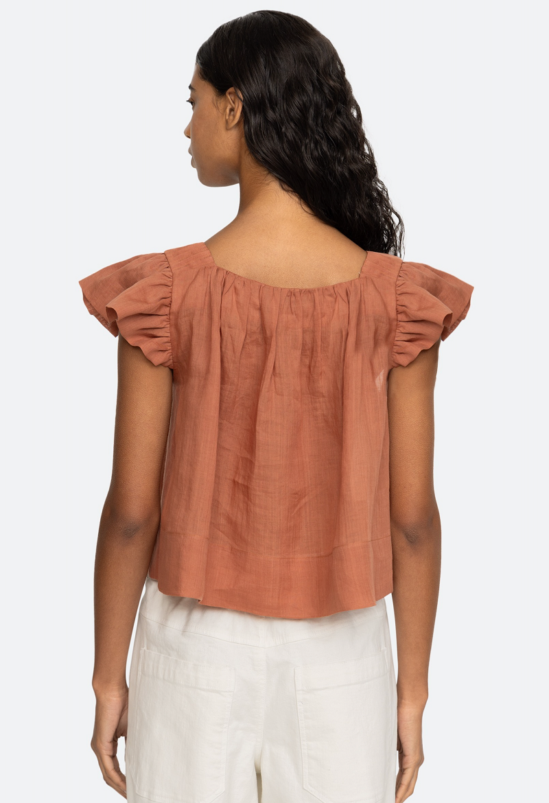 Sea Ny - Risa Ramie Top