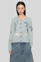 Sea Ny - Winslow Cardigan - BLUE