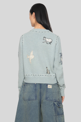 Sea Ny - Winslow Cardigan - BLUE