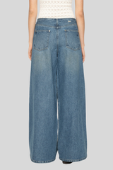 Sea Ny - Zayna Denim Wide Leg Jeans - BLUE