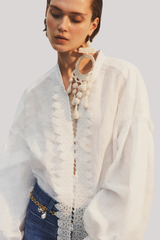 Seafarer - Lena Shirt - MILK