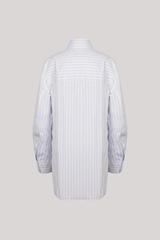 Seafarer - Tara Shirt - WHT/SKY