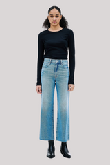 Slvrlake Denim Llc - Grace Crop - HTHROBLU
