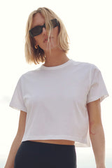 Sold Out. Nyc - The Cropped Perfect Tee - WHITE